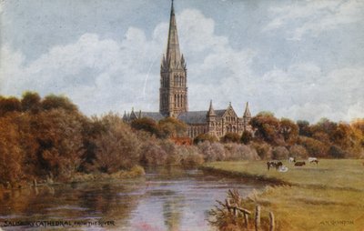 Salisbury Cathedral by Alfred Robert Quinton